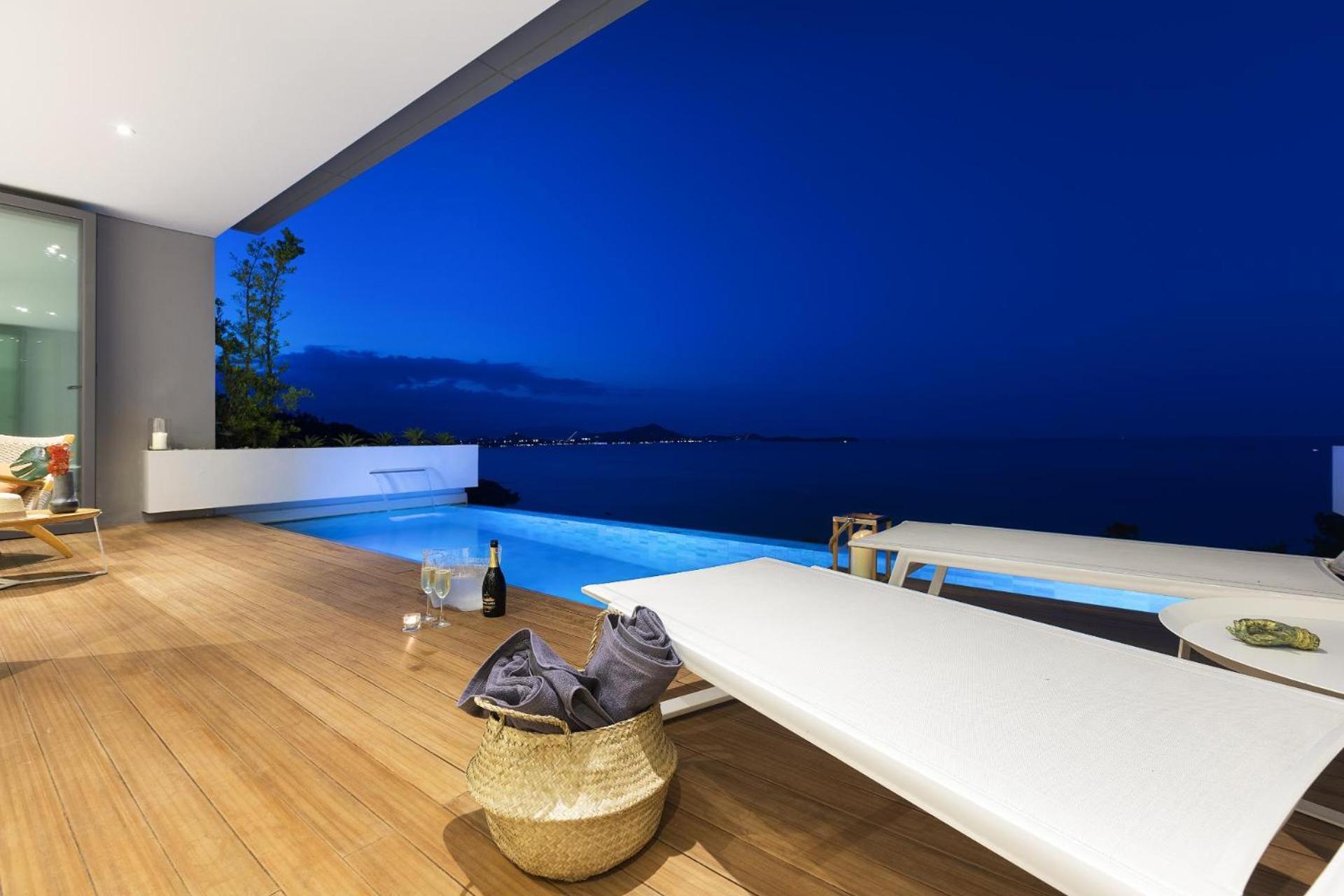 Sukkho Samui Estates Villa หาดเฉวง ภายนอก รูปภาพ
